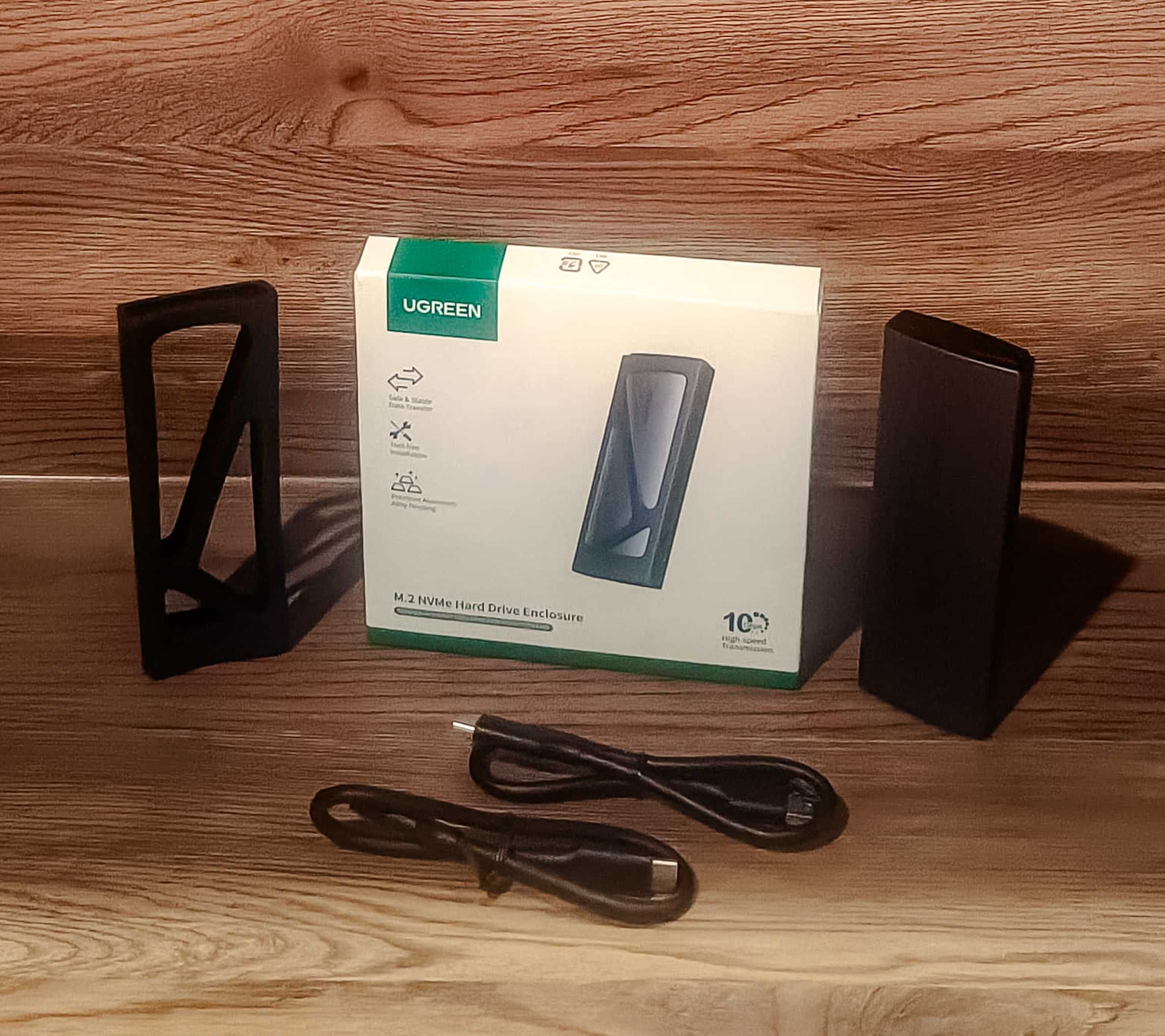 Obudowa Dysku Twardego UGREEN NVMe M.2 USB 3.1 SSD 10 Gb/s