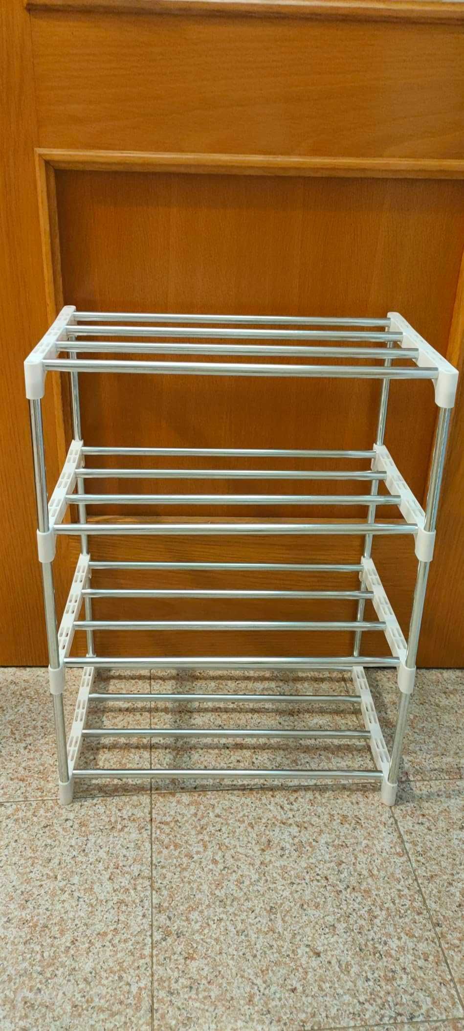 Pudełka z 4 poziomami dom przechowywanie metalowa