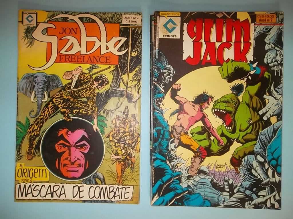 American Flagg / Jon Sable Freelance - Editora CEDIBRA