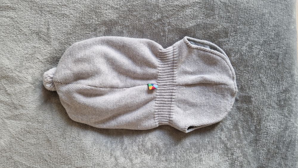 Mybasic kominiarka merino szara 48-52cm
