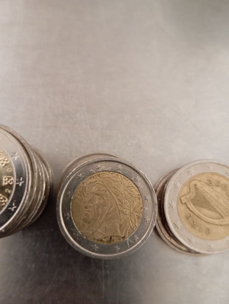 Venda de moedas de 2,00€