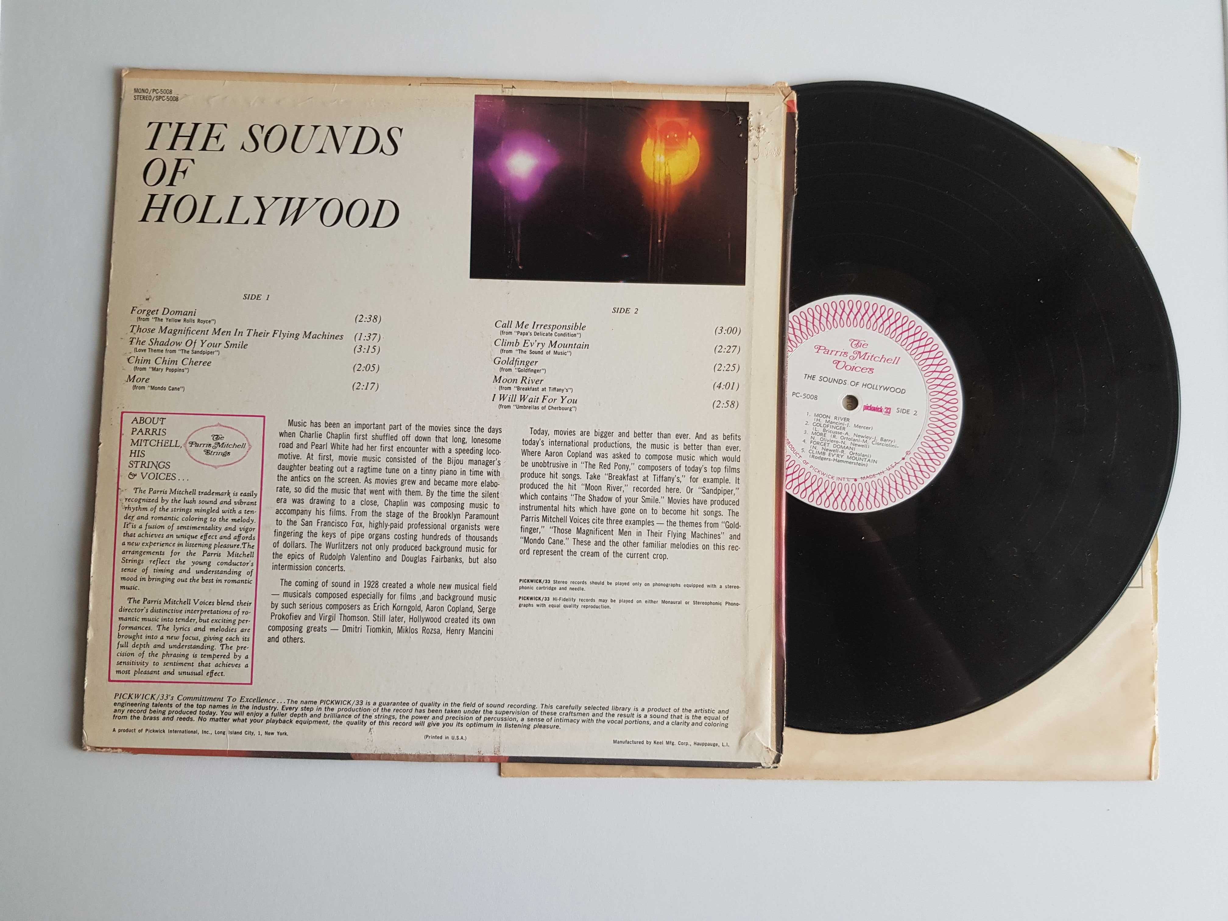 The Parris Mitchell Voices – The Sounds Of Hollywood LP*4776