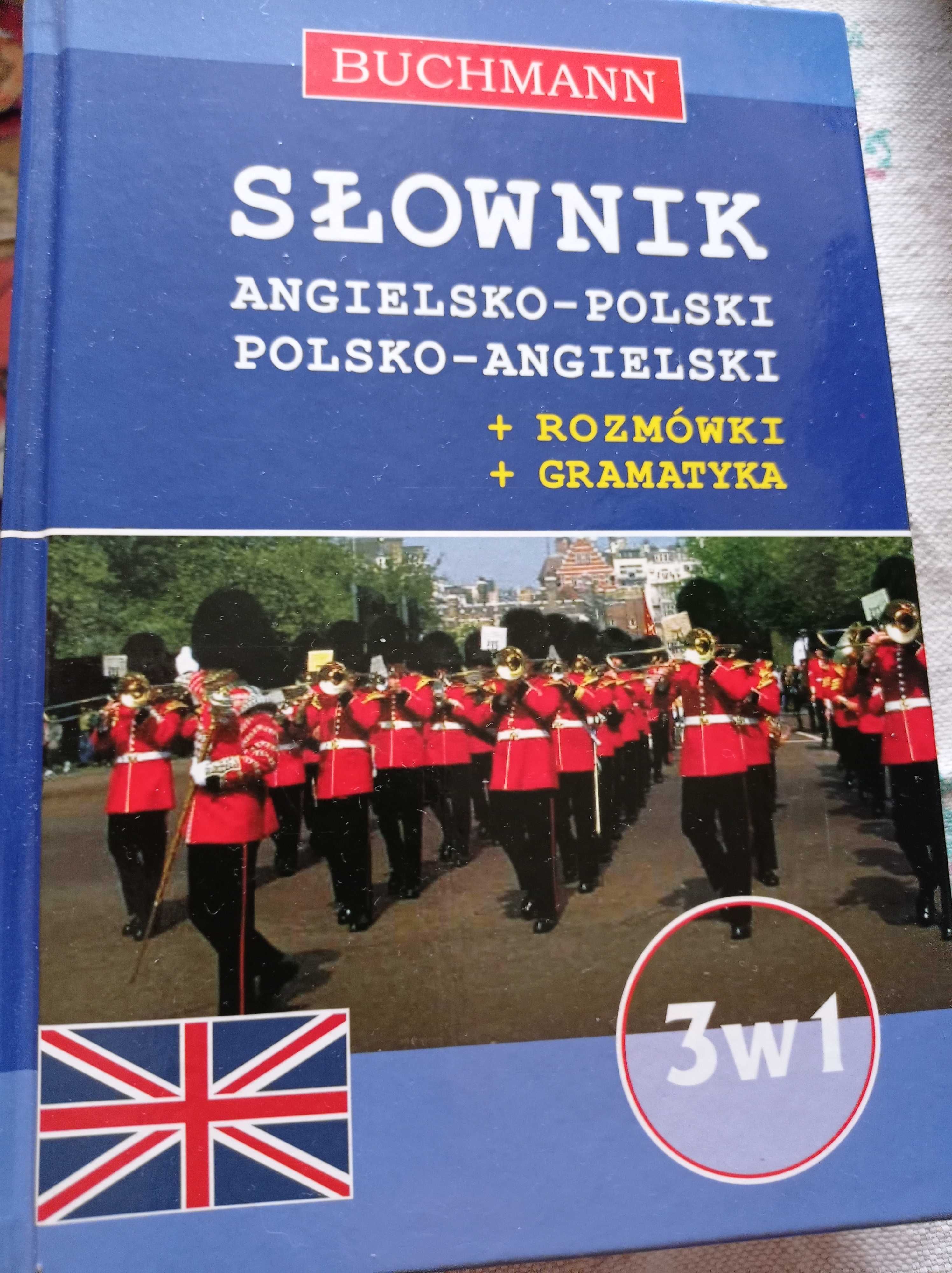 Słownik angielsko-polski polsko-angielski + rozmówki + gramatyka 3 w 1