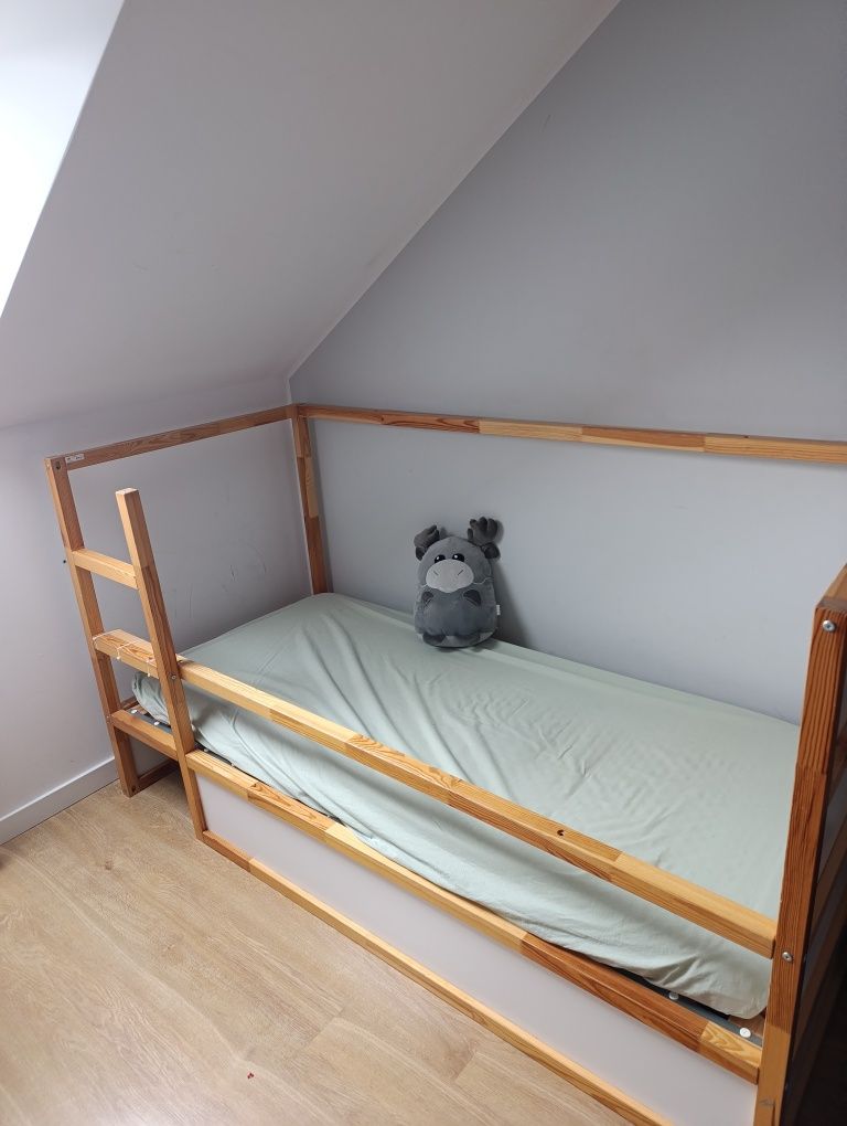 Kura łóżko piętrowe  Ikea 90x200