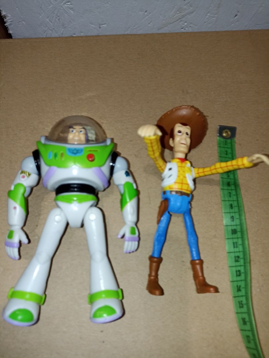7 starych vintage figurek postaci z bajki Toy Story Disney Pixar