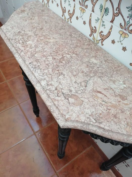 Conjunto de mesa e espelho