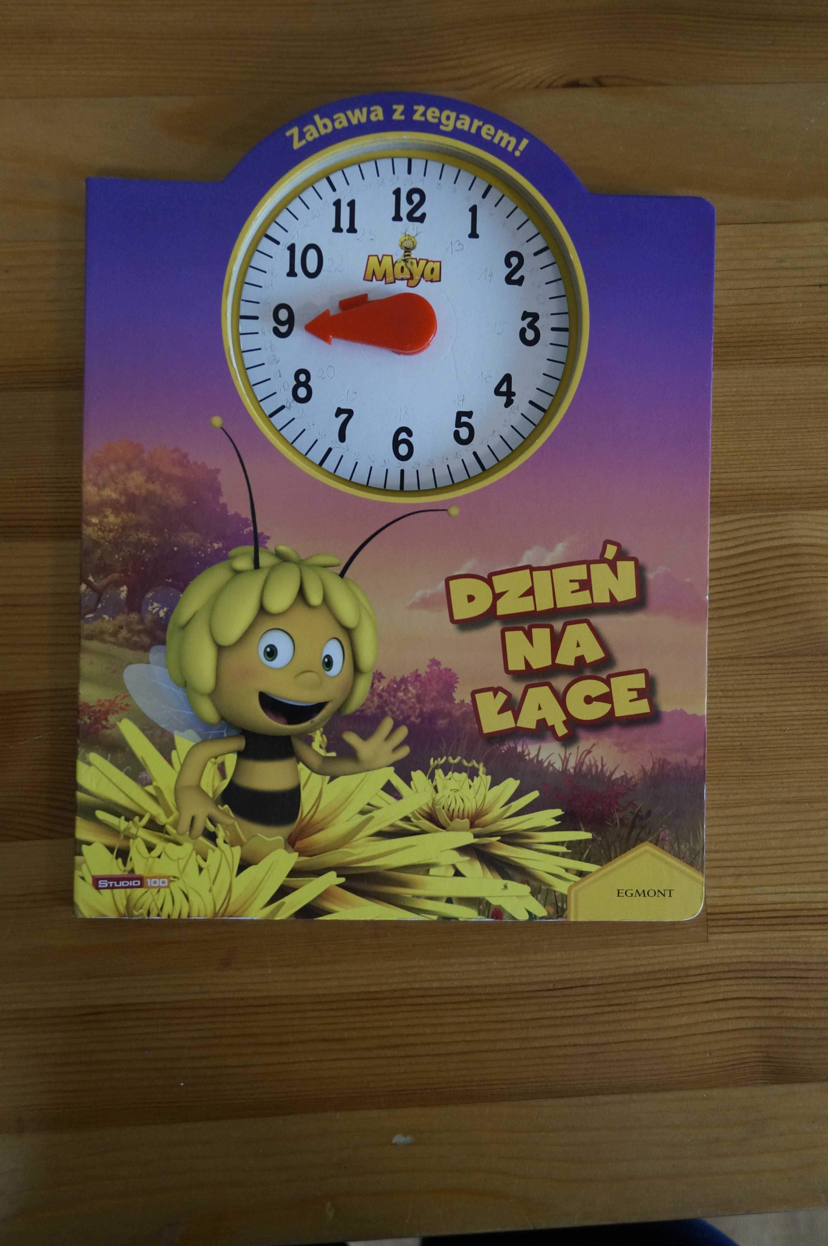 książka pszczółka Maja z zegarem