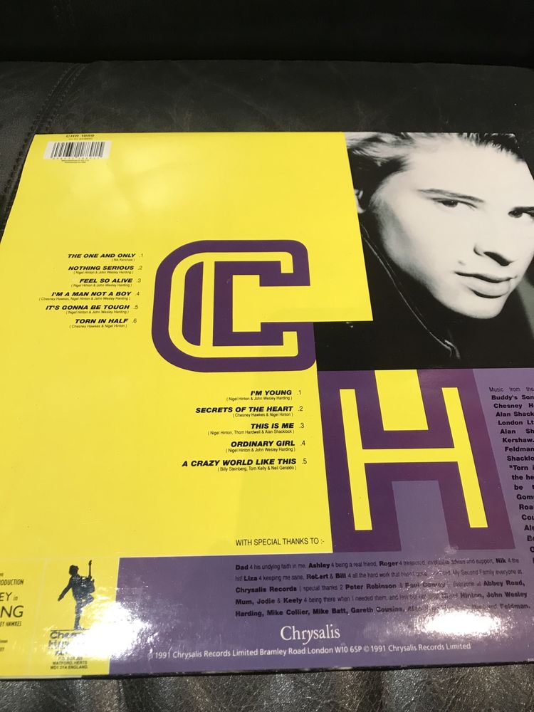 Chesney Hawkes buddy’s Song 91r. Chrysalis london