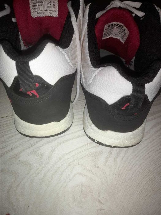 Кросівки AND1 basketball shoes, біло чорно червоне