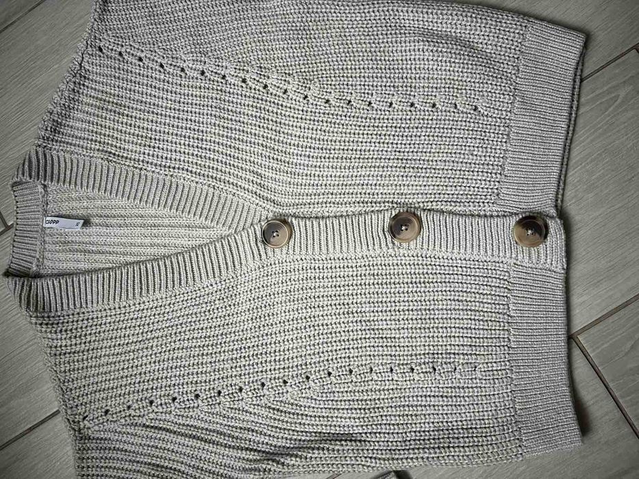 Кофта кардиган сірий