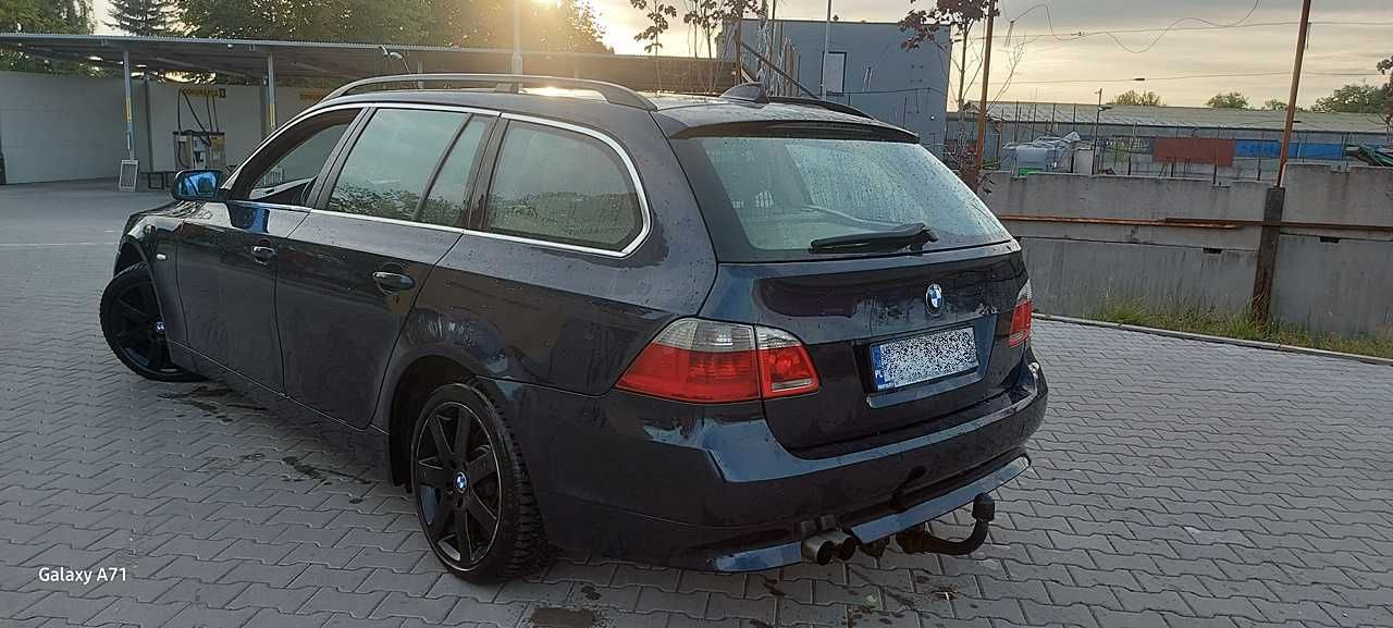 Okazja! BMW E61 2005r 525D 163KM 6-manual DB Stan!Klima!Alu!Panorama