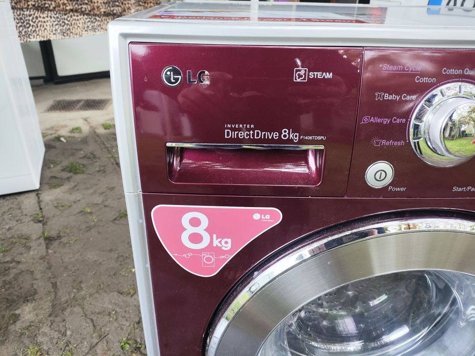 Пральна машина LG Steam Direct Drive 8 кг — ідеальний стан