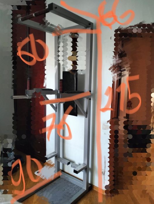 Комбінований станок тренажер Турнік Прес