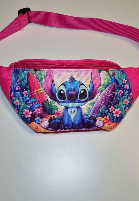 Stitch Lilo bajka różowa nerka saszetka torebka
