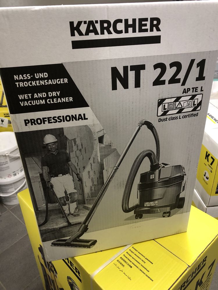 Пилосос  потужний Karcher NT 22/1 Ap TE L.  Новий !