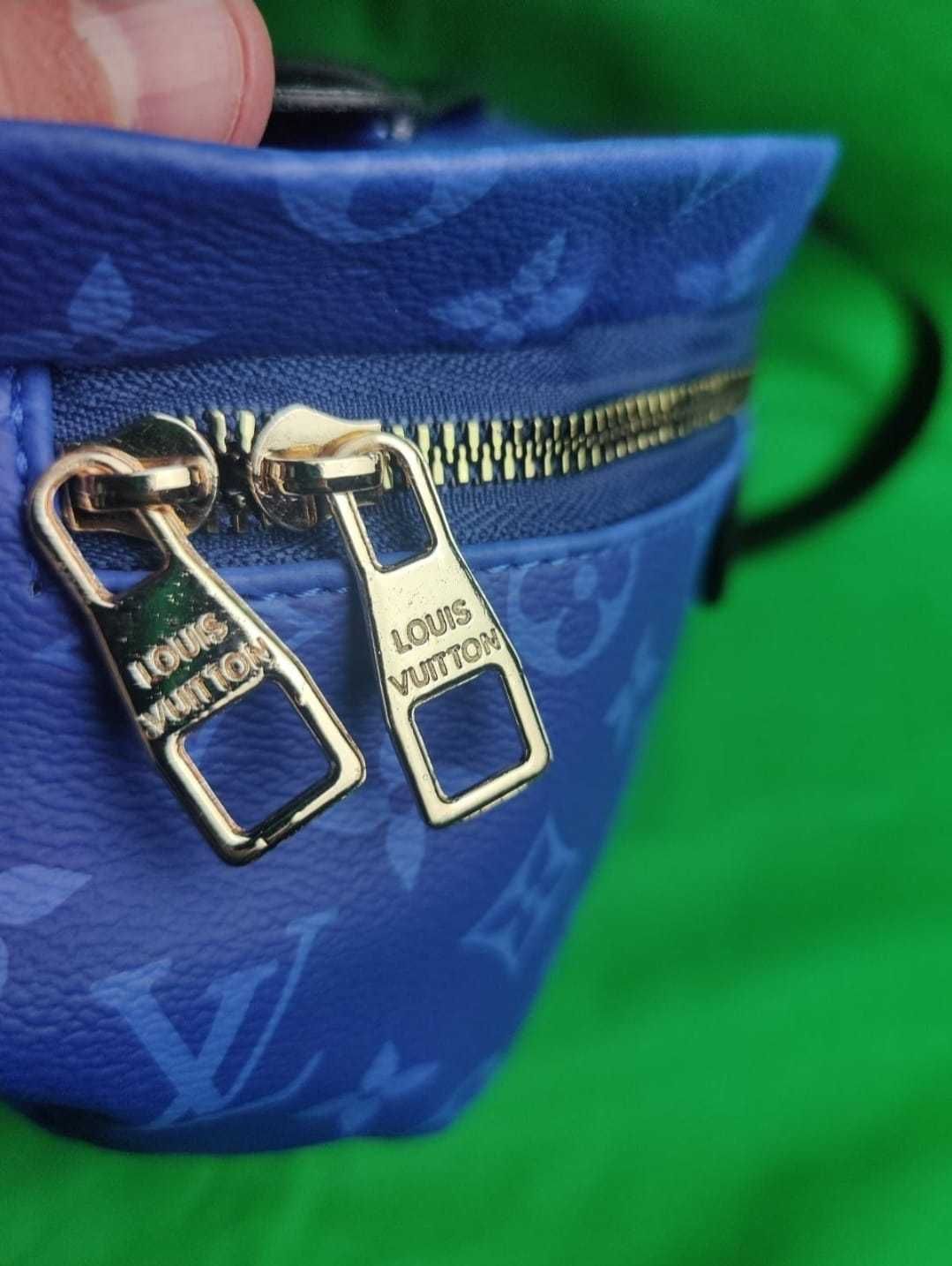 Nerka saszetka niebieska unisex louis vuitton nerki lv hit