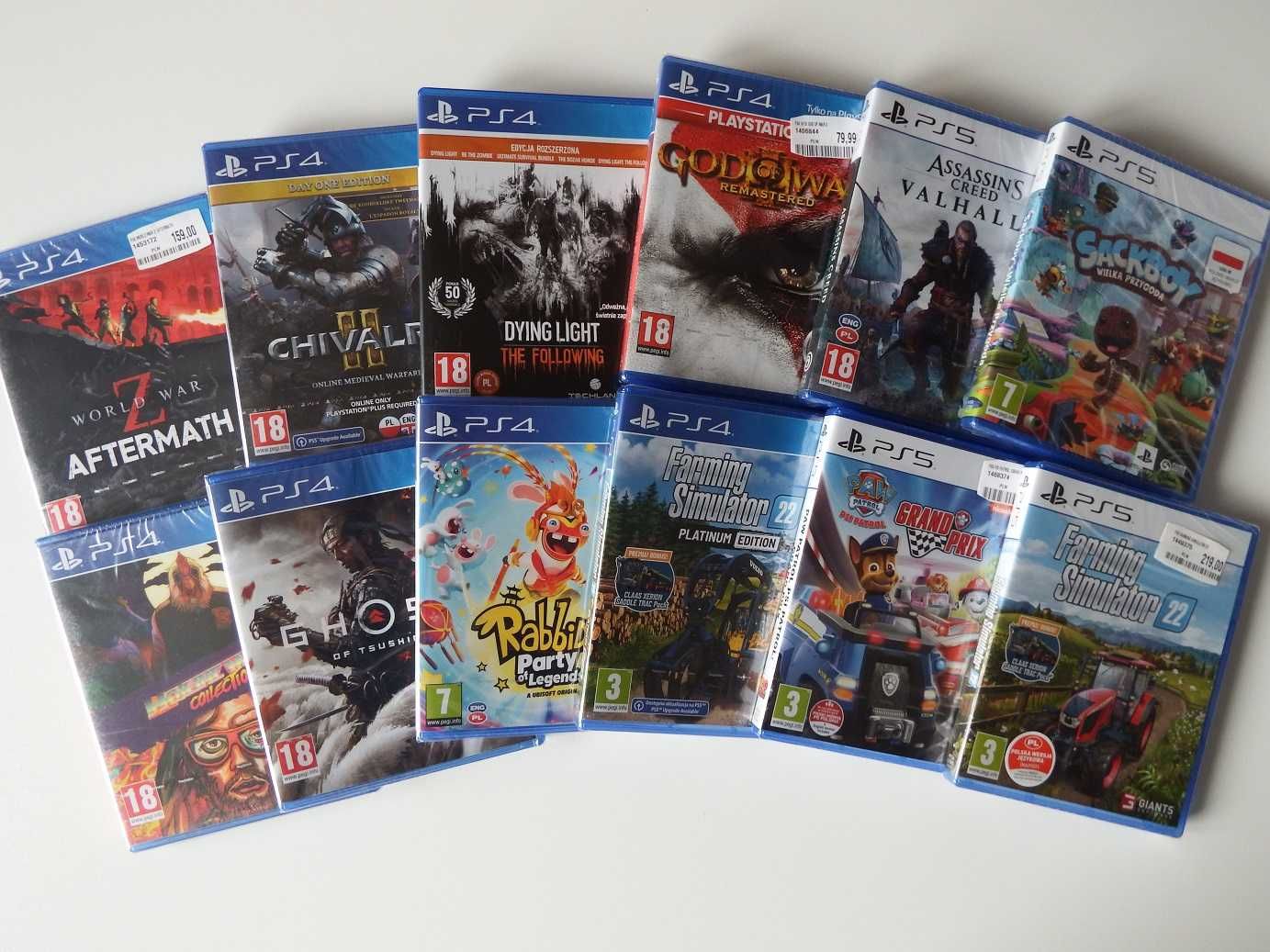 PS4 + PS5 UPDATE Chivarly II DAY ONE PL nowa zafoliowana NAJTAŃSZA !