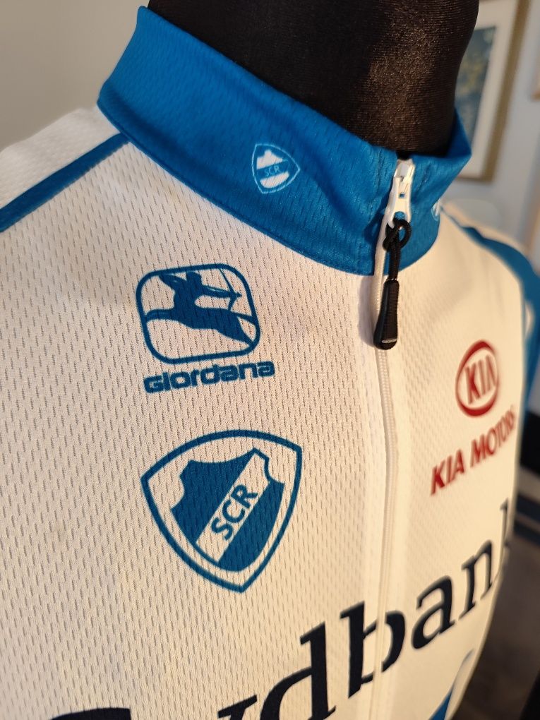 Nowa koszulka kolarska Giordana fajna na rower rowerowa z metką