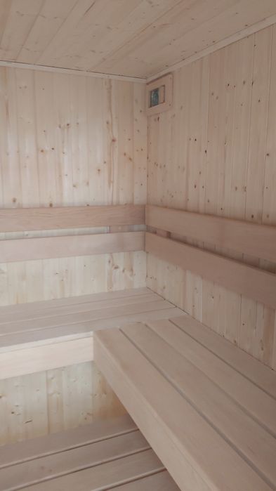 Sauna zewnętrzna ogrodowa stodoła -dostępna od ręki