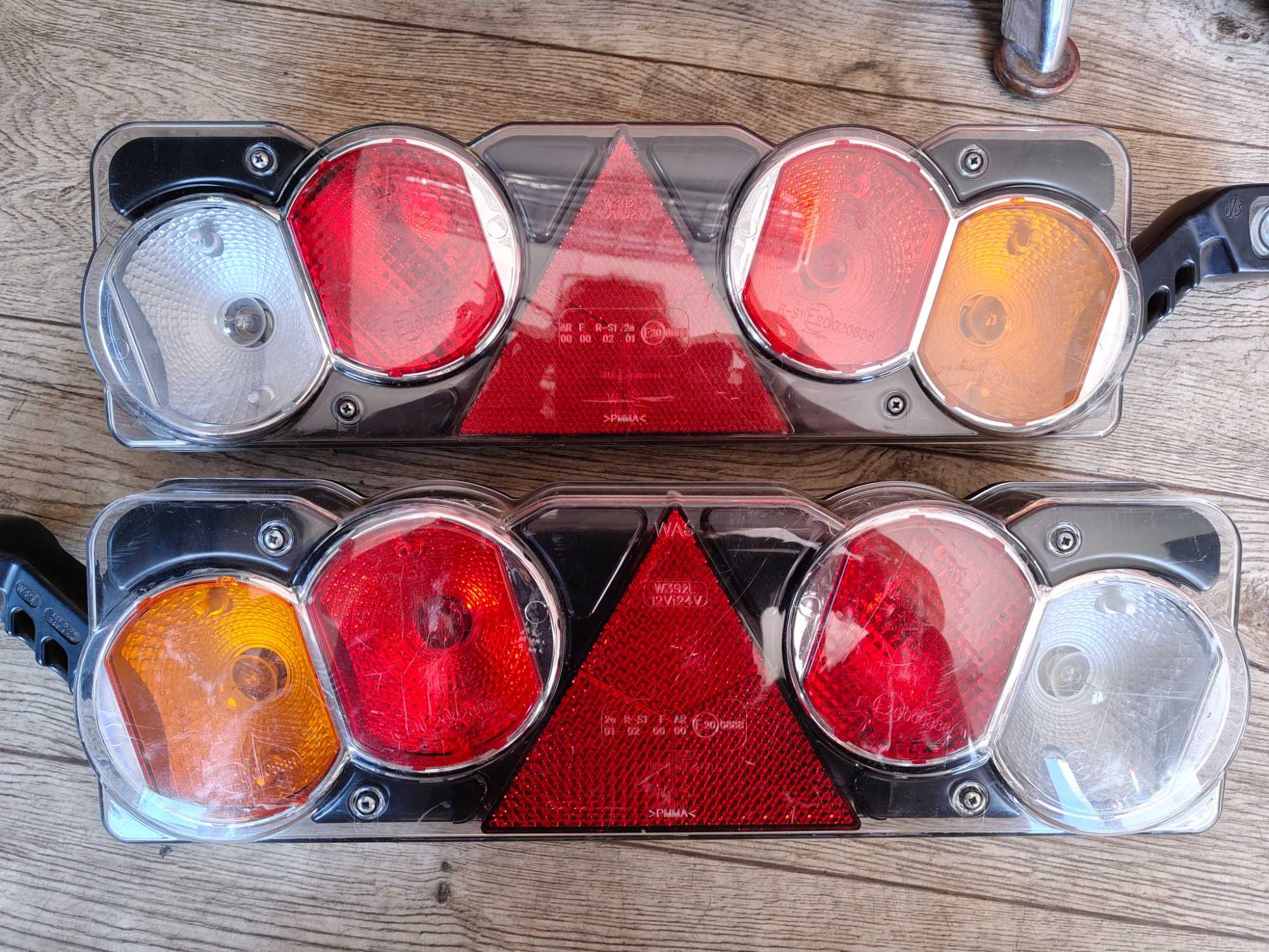 Lampa zespolona przyczepy tył lewa lub prawa z obrysem WAŚ