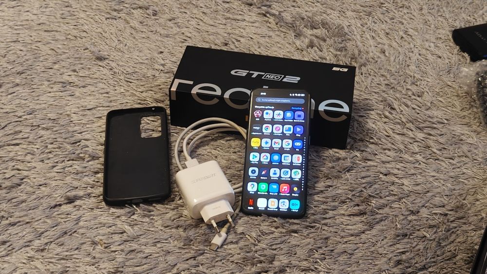 Realme gt 2 neo 12GB/256 GB 5000 mAh snapdragon 870 octa core