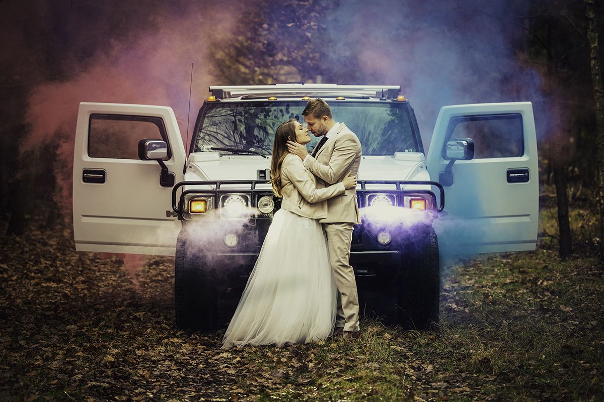 Samochód  do ślubu HUMMER H2 do wynajęcia z kierowcą