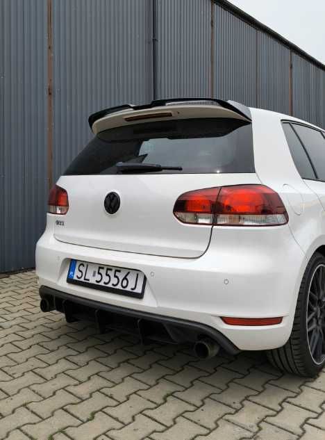 Spoiler Lotka Golf 6 MK6 GTI GTD R OETTINGER Czarny Połysk