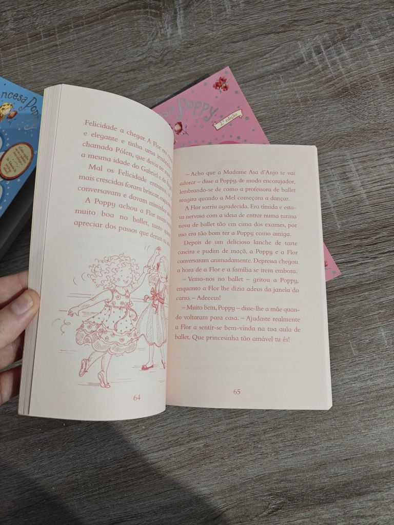 Conjunto Livros Coleção Princesa Poppy