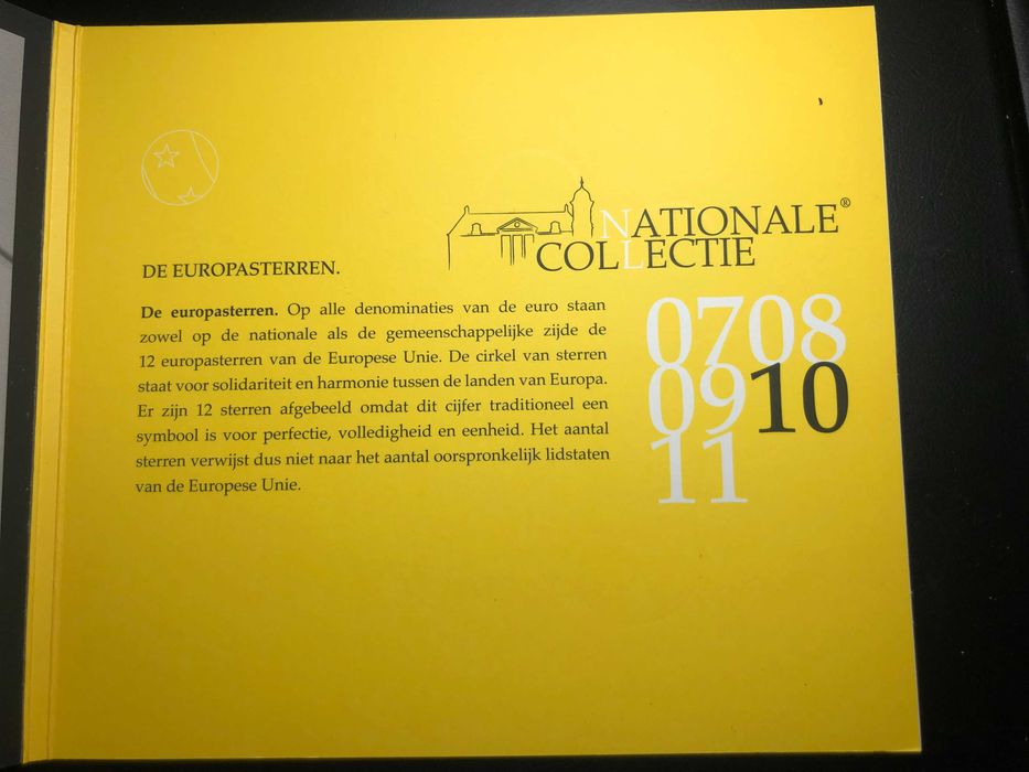 Set Anual Euros Holanda 2010 UNC em Livro