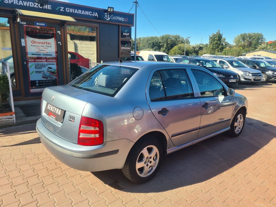 Skoda Fabia / 1.4 benzyna MPI / Klima/ Grzane fotele / Z Niemiec