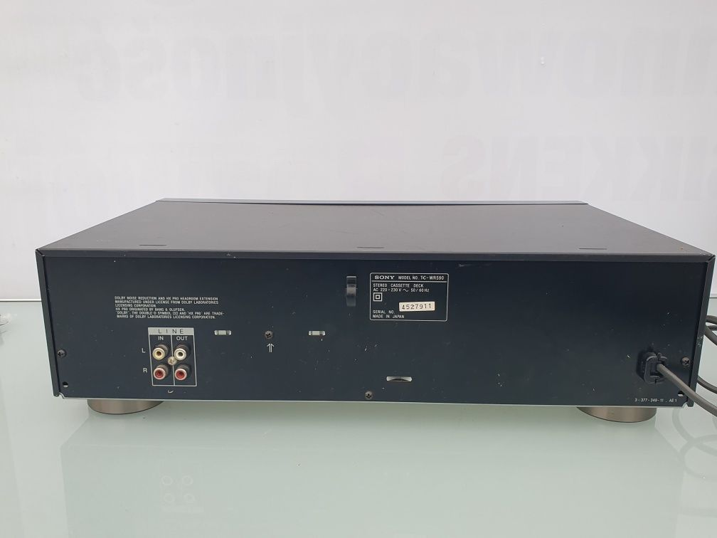 Magnetofon 2 kasetowy Sony tc-wr590