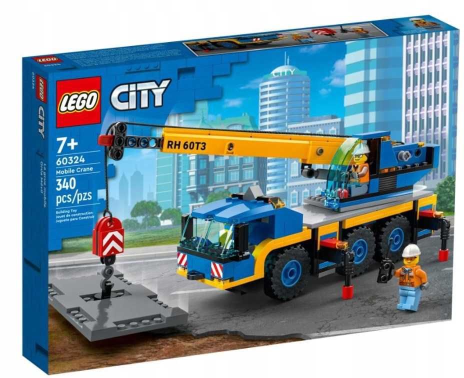 LEGO City Budowa Samochód 60324 Żuraw Auot Dźwig