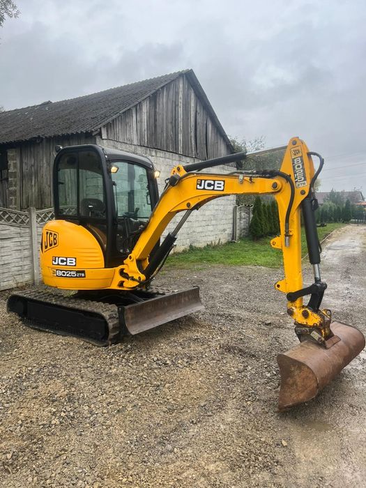 Minikoparka Jcb 8025 Super Doinwestowana Mocna koparka