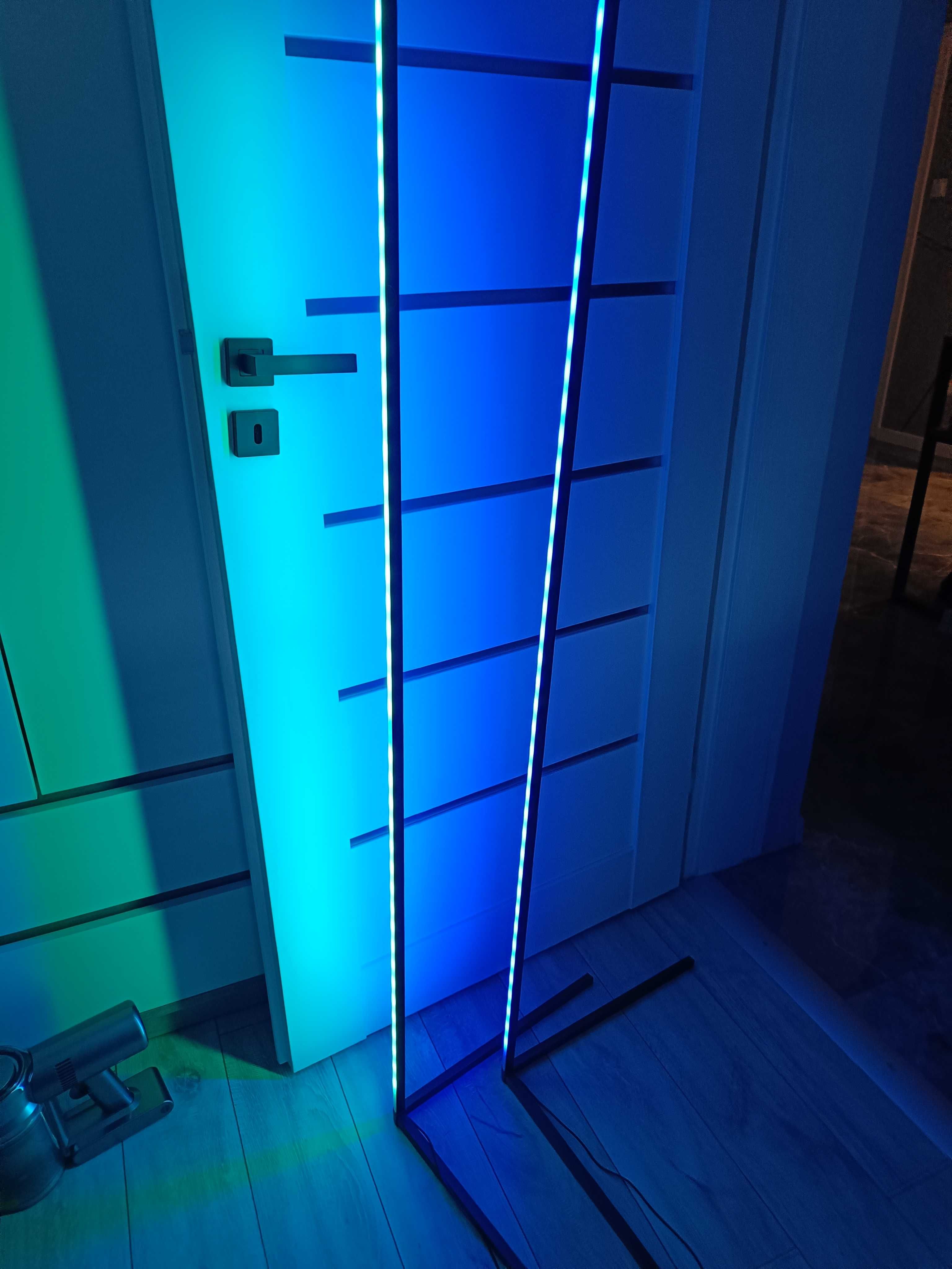 Lampy podłogowe RBG LED pilot wysokie