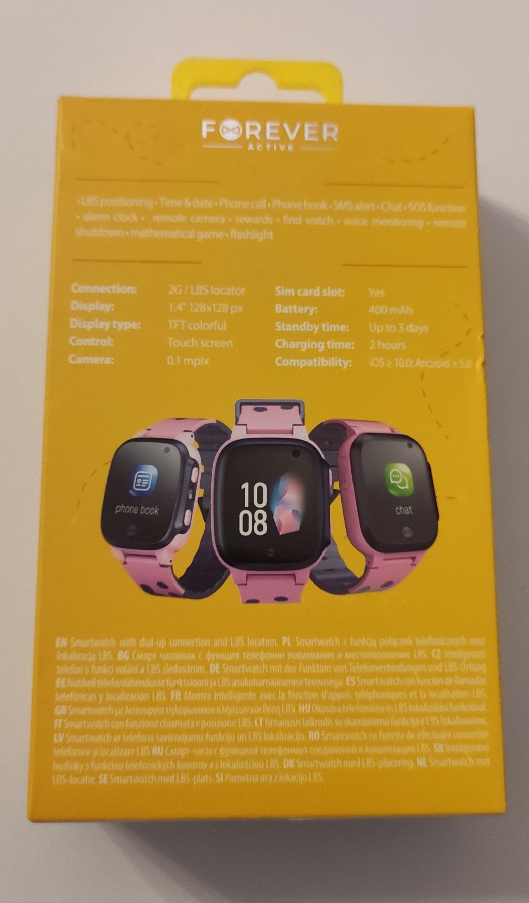 Smartwatch FOREVER Call Me 2 Nowy Idealny  Na Prezent 
Look Me KW-500
