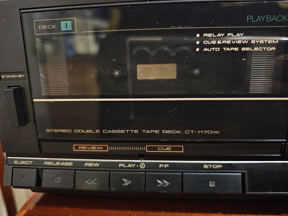 Pioneer leitor de cassetes