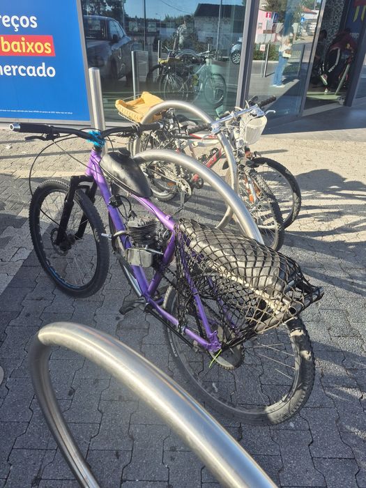 Bicicleta a motor 80cc