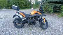 Romet ADV 250 z małym przebiegiem