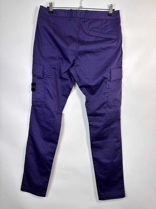 Stone Island чоловічі карго штани Slim Fit фіолетові W32