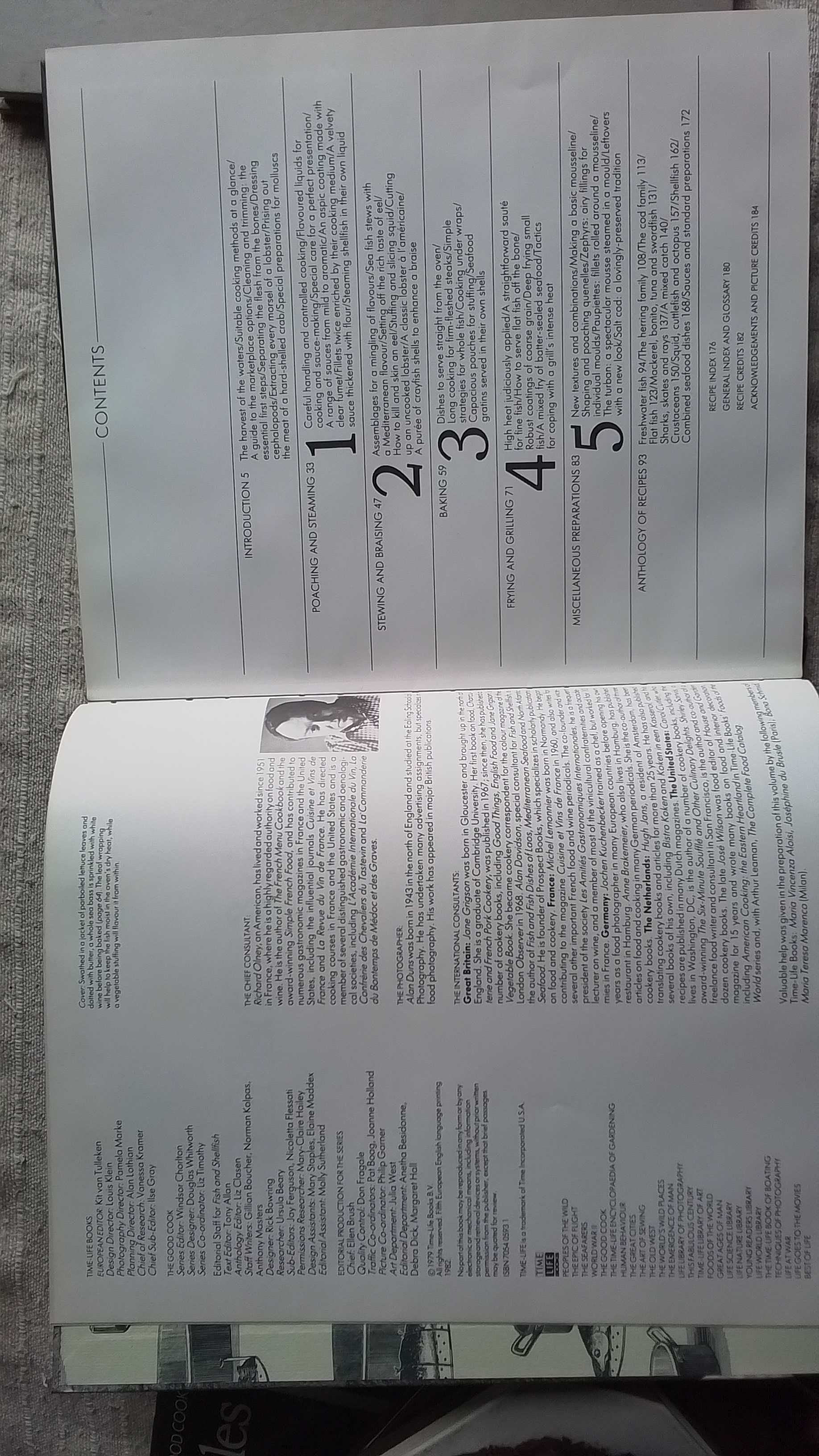 Coleção de livros de cozinha, em inglês, da Time Life