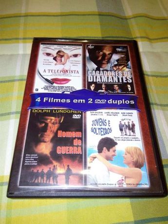 DVDs de vários filmes