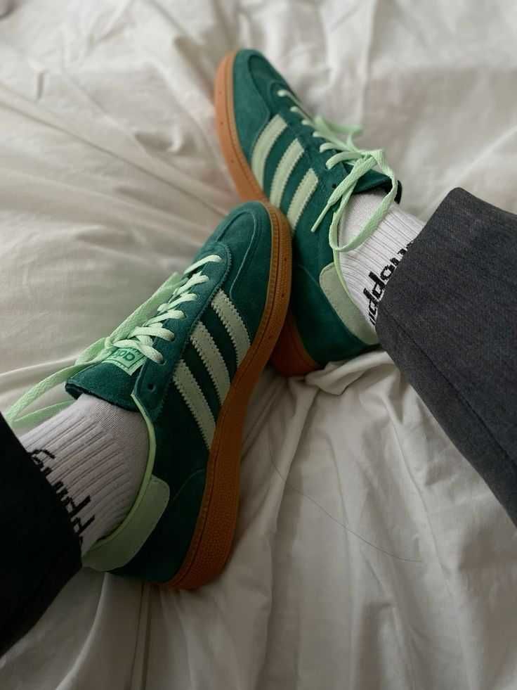 Жіночі кросівки Adidas Spezial green (зелені)