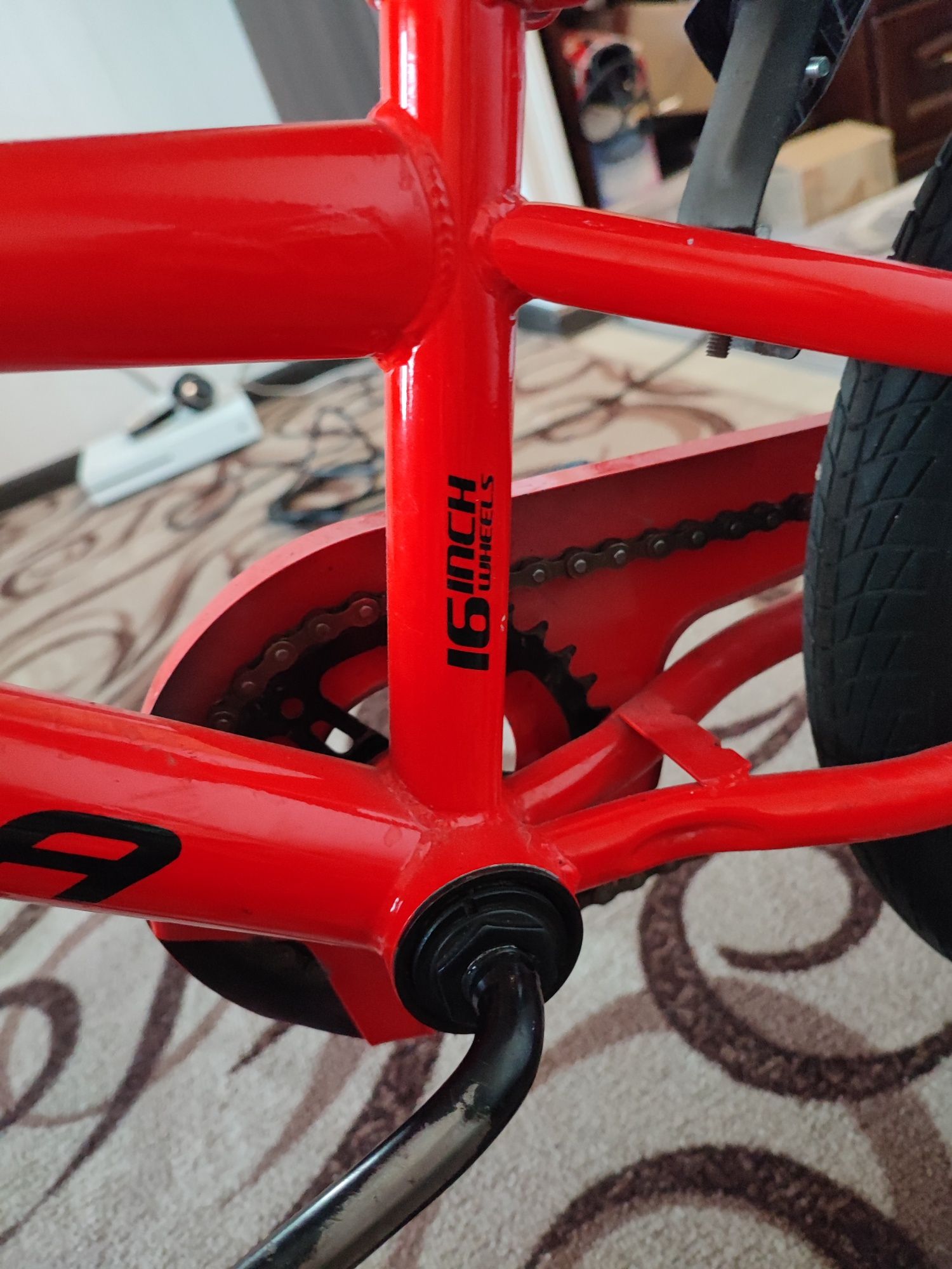 Детский велосипед FORMULA FURY 16" RED-TURQUOISE