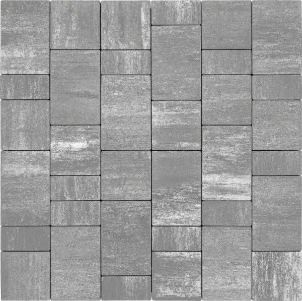 Дизайнерська тротуарна плитка ЗНИЖКА Лайнстоун платина