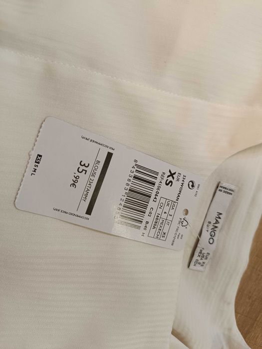 Paka nowych oryginalnych bluzek S ZARA, MANGO