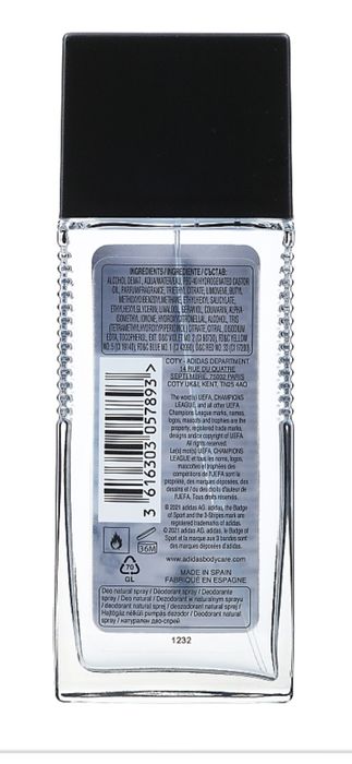 Дезодорант, спрей Adidas  Champions