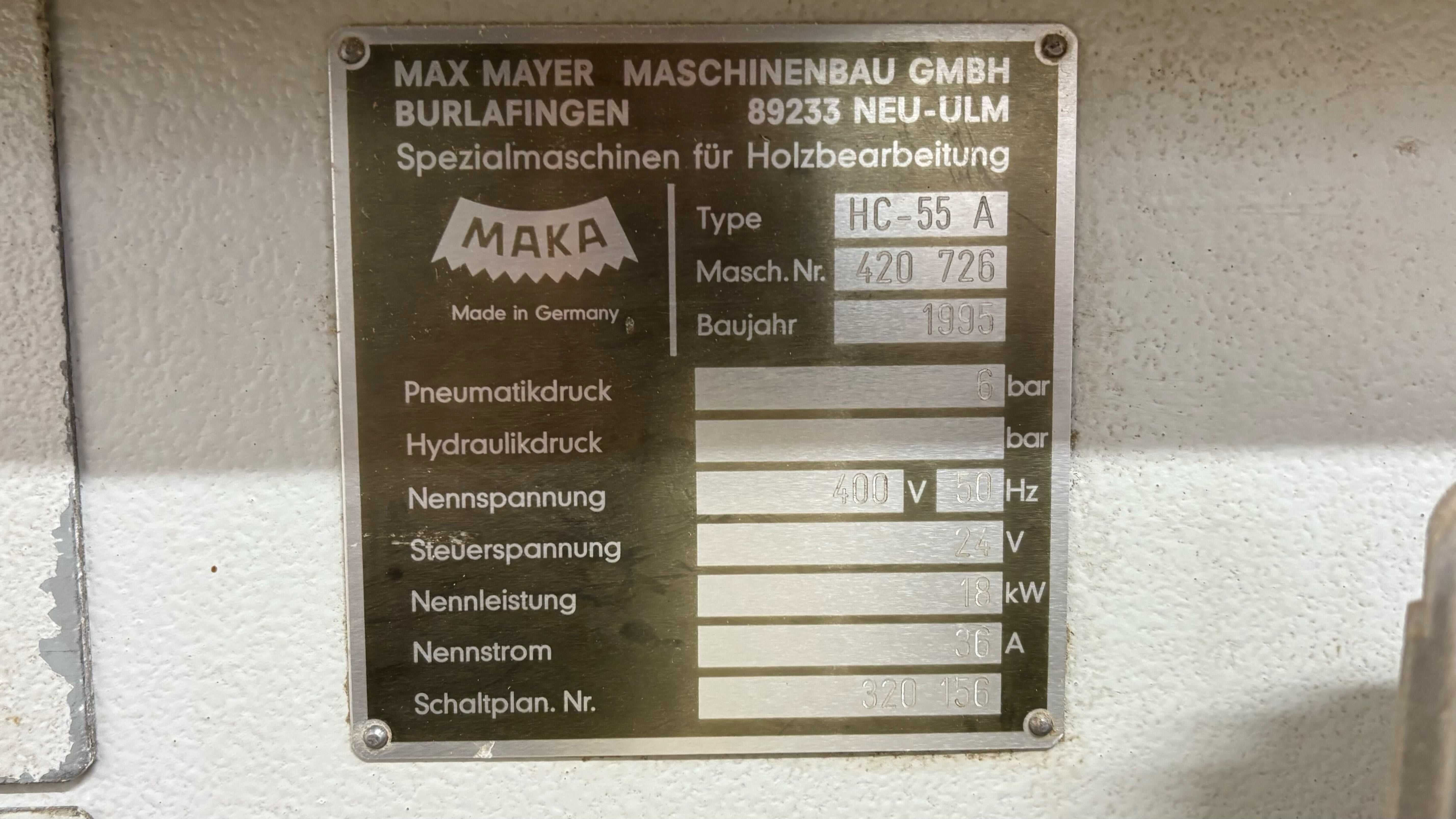 Centrum obróbcze CNC Maka HC 55 - Idealne do mebli, schodów i drzwi!