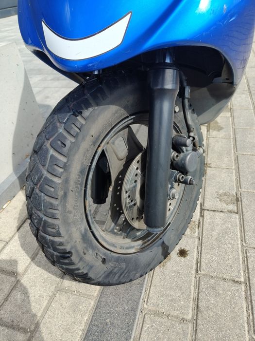 Suzuki Address v125 синій на реєстрації з кофром