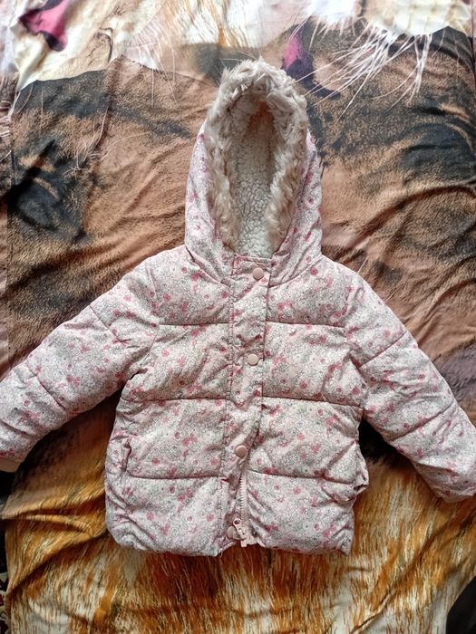 Тепла куртка для дівчинки 2-3роки