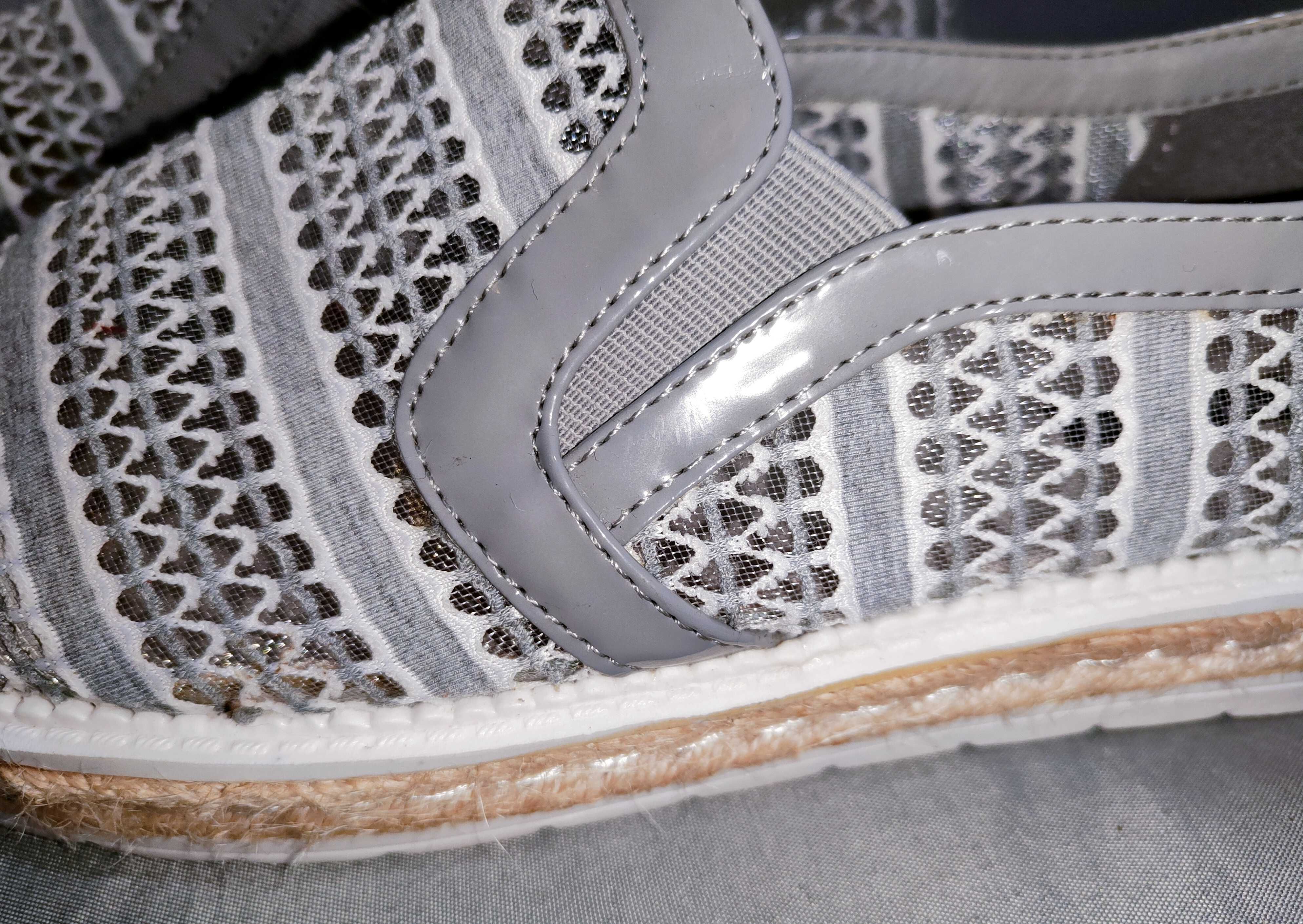 VICES espadryle letnie wygodne siateczka roz 40